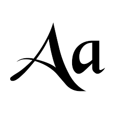 Calligraphic A